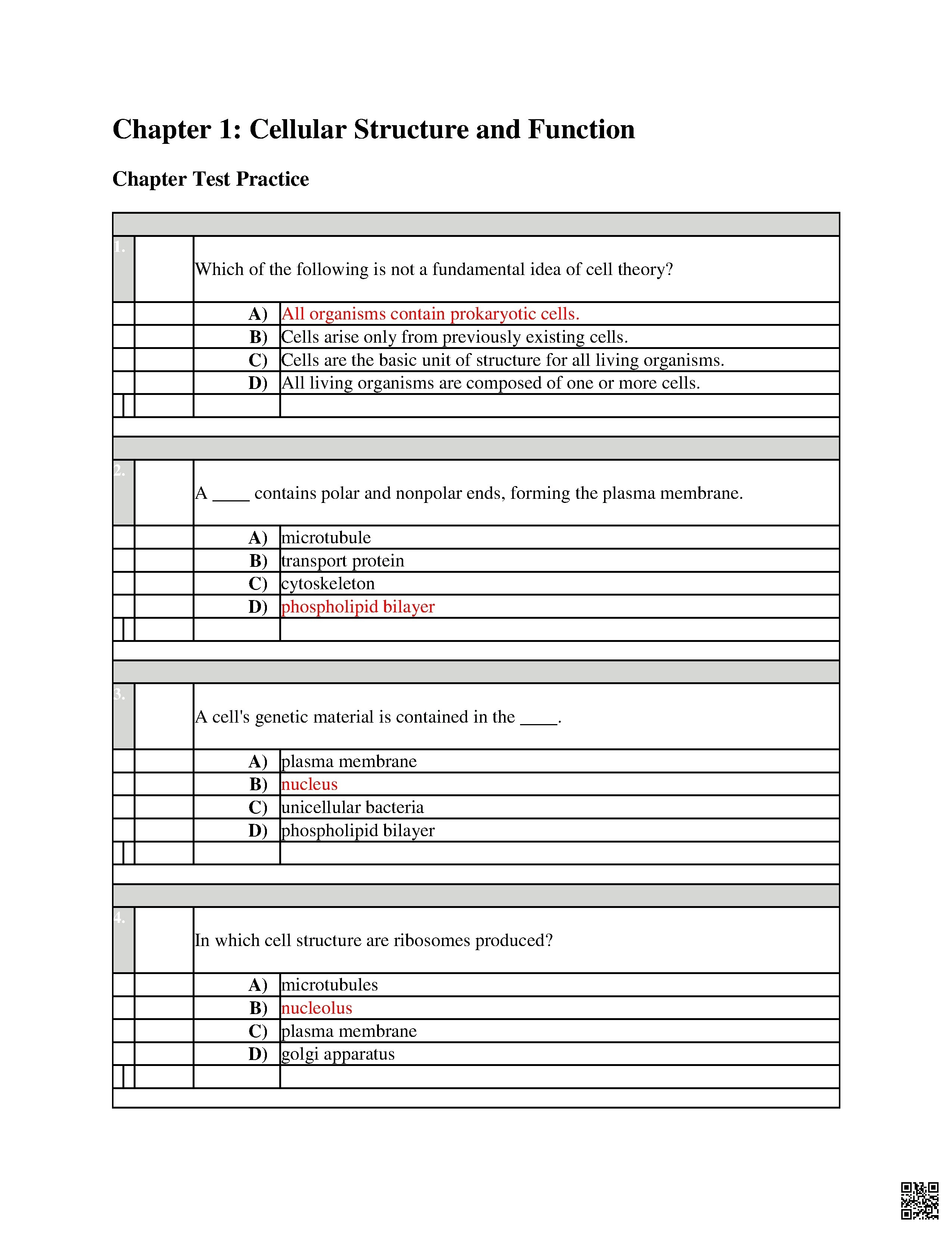 حل مراجعة اختيار من متعدد منهج انسباير - علوم - الصف الصف التاسع المتقدم - الفصل الفصل الأول