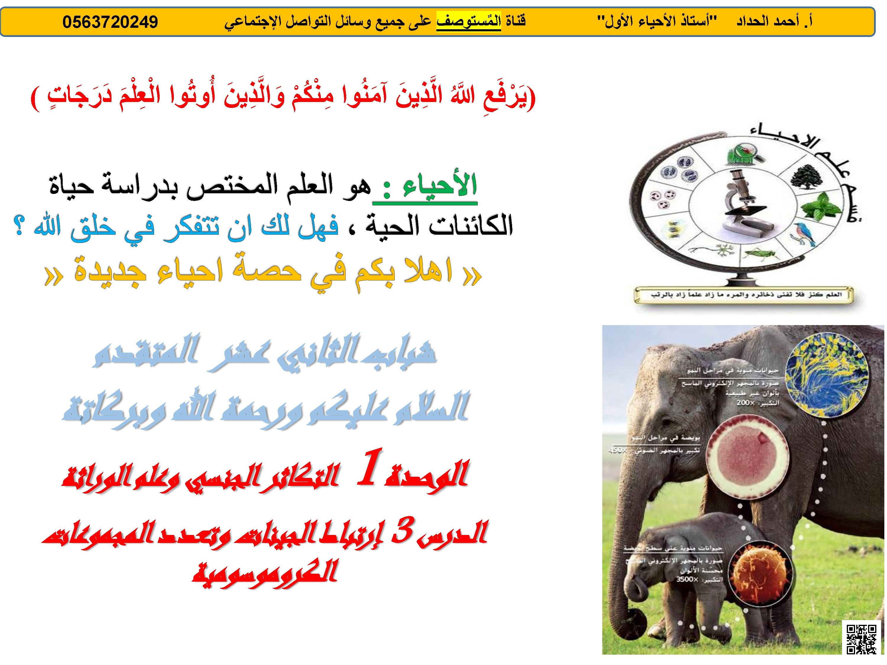 شرح وأسئلة ارتباط الجينات