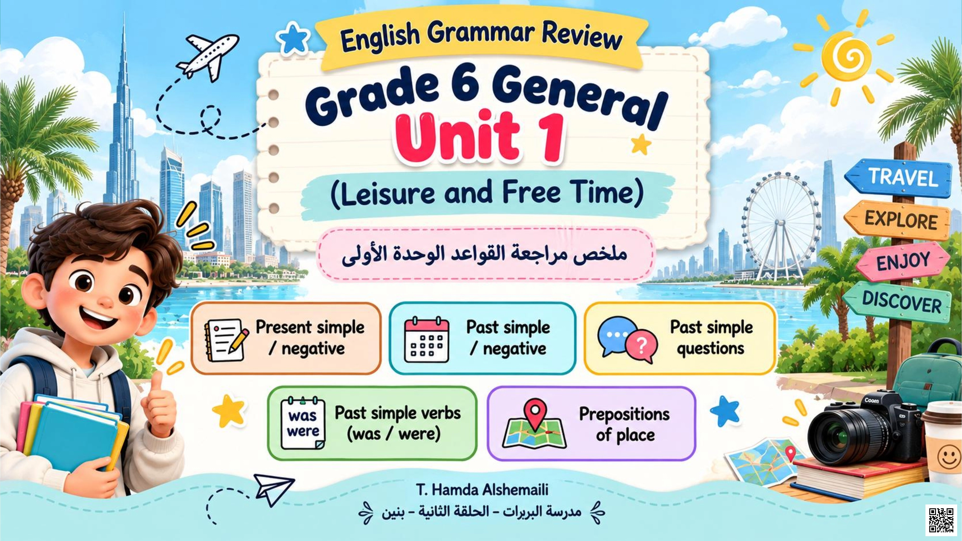 English Grammar Review Unit 1: Leisure and Free Time
