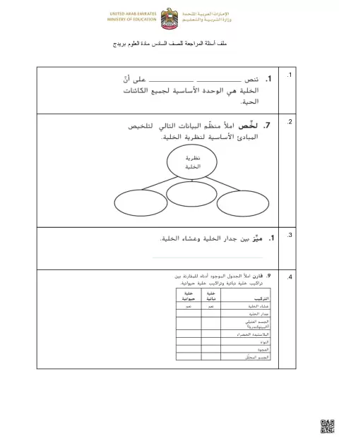 : ملف أسئلة المراجعة  - بريدج