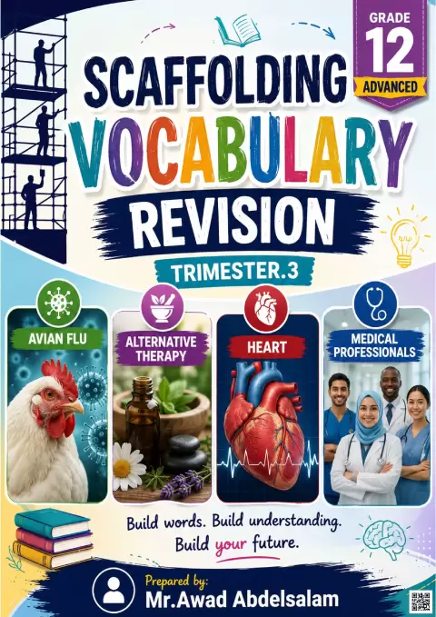 Scaffolding Vocabulary Revision مراجعة المفردات