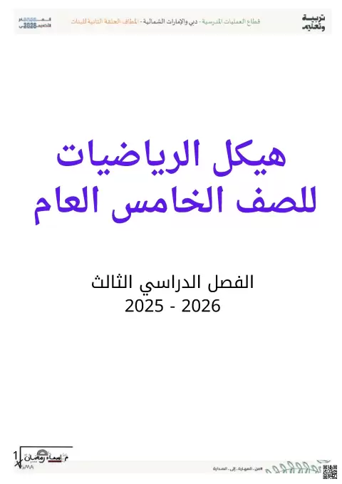 هيكل امتحان تدريبات وأسئلة غير محلول