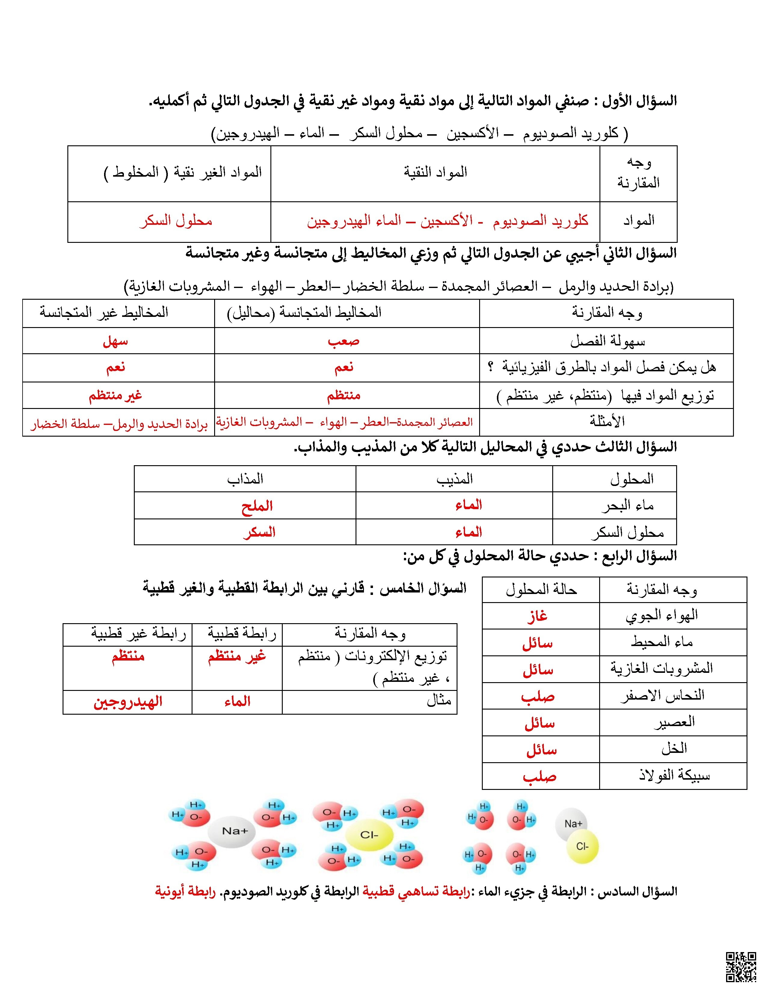 مراجعة اختبار