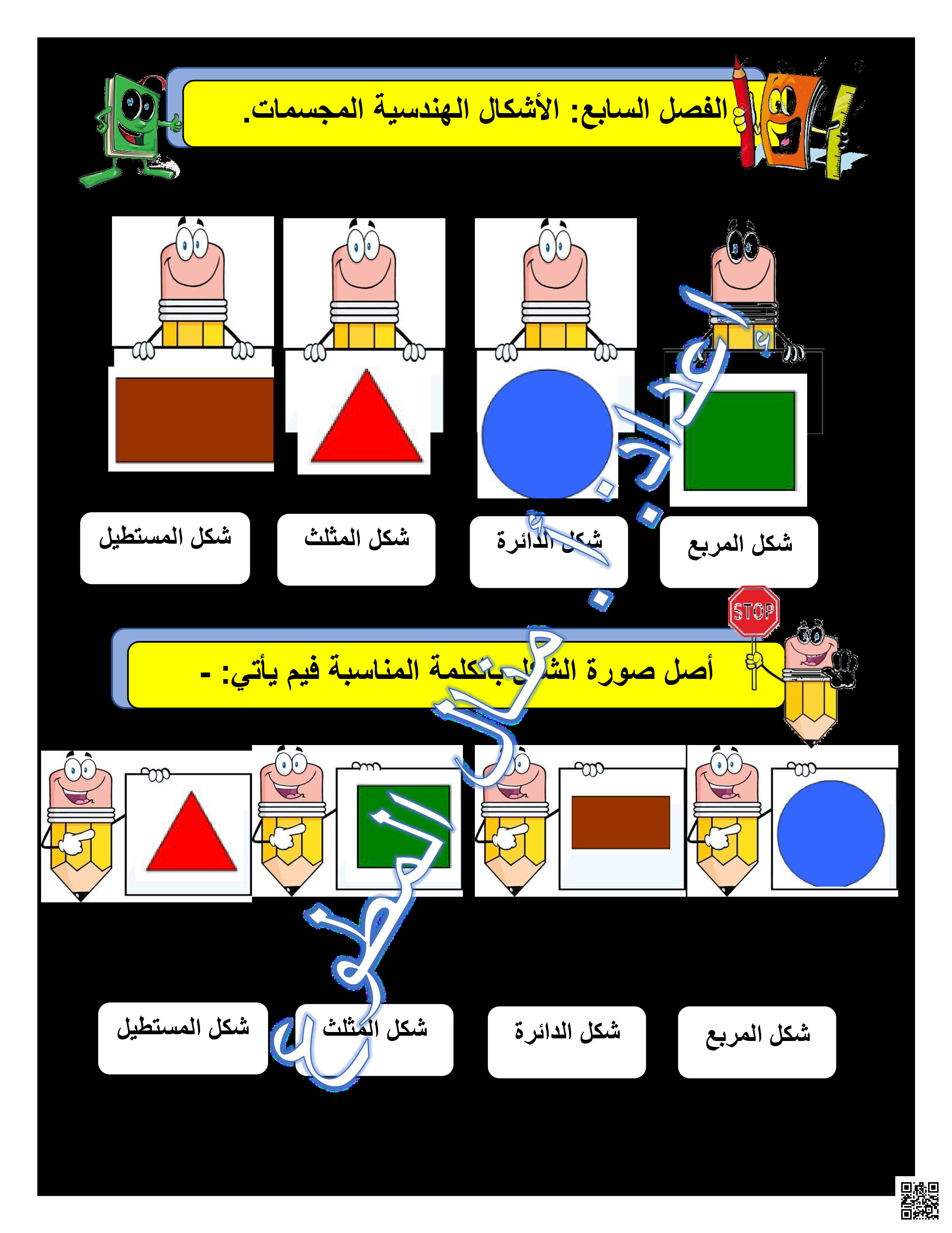 الأشكال الهندسية المجسمات - رياضيات - الصف الصف الأول - الفصل الفصل الثاني