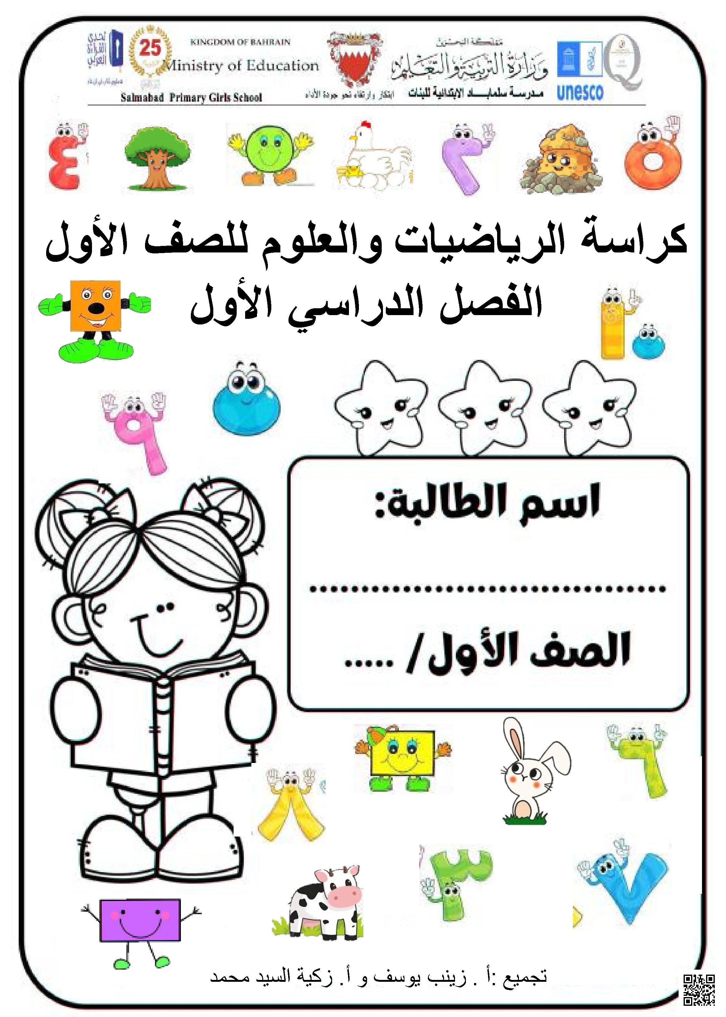 كراسة مراجعة شاملة أنشطة وتدريبات على الأعداد الأكبر والأصغر والتصنيف ومراجعة كتابة الأعداد - رياضيات - الصف الصف الأول - الفصل الفصل الثاني