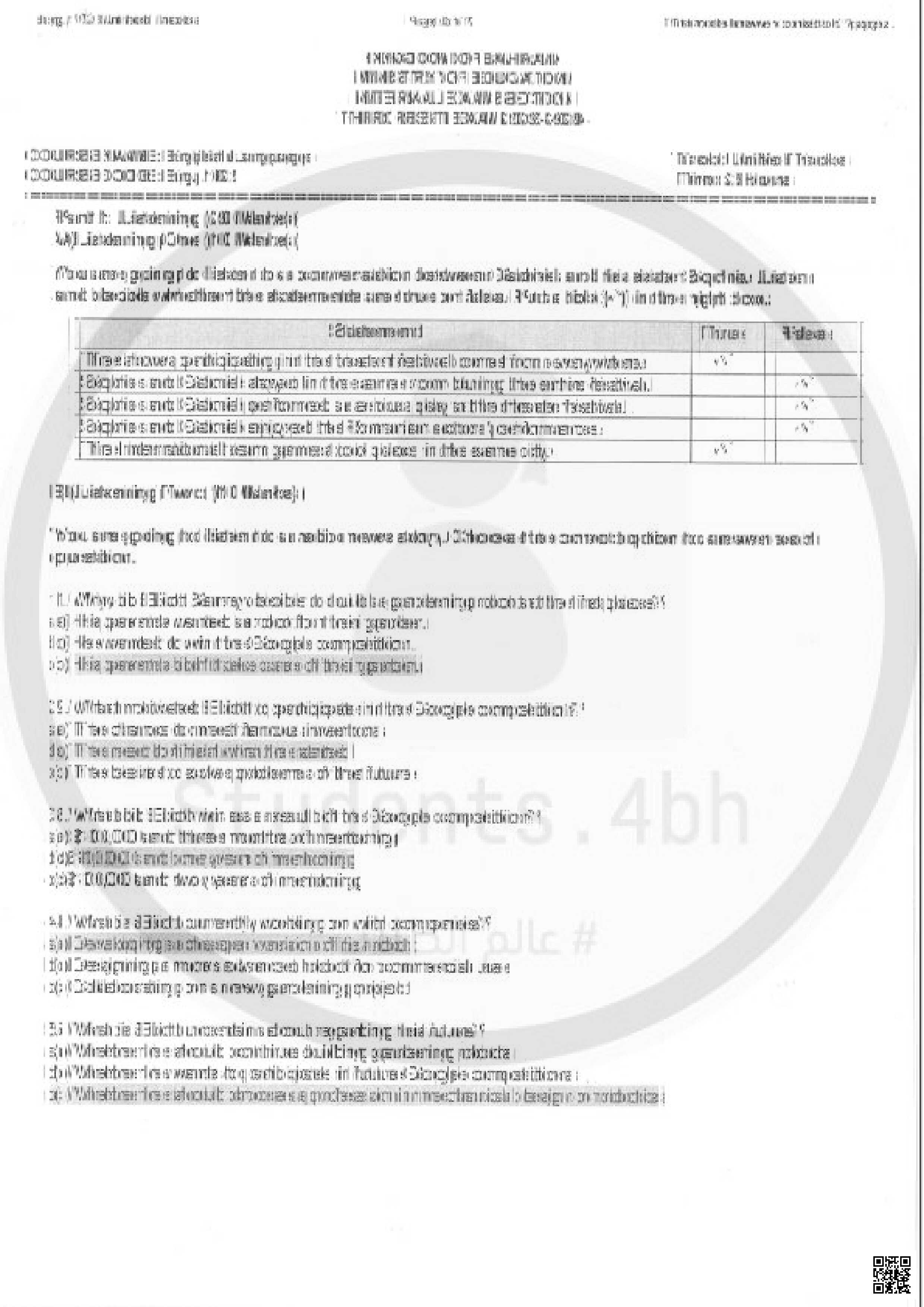 نموذج الإجابة لامتحان نهاية الفصل الثاني - لغة انجليزية - الصف الصف الأول الثانوي - الفصل الفصل الثاني