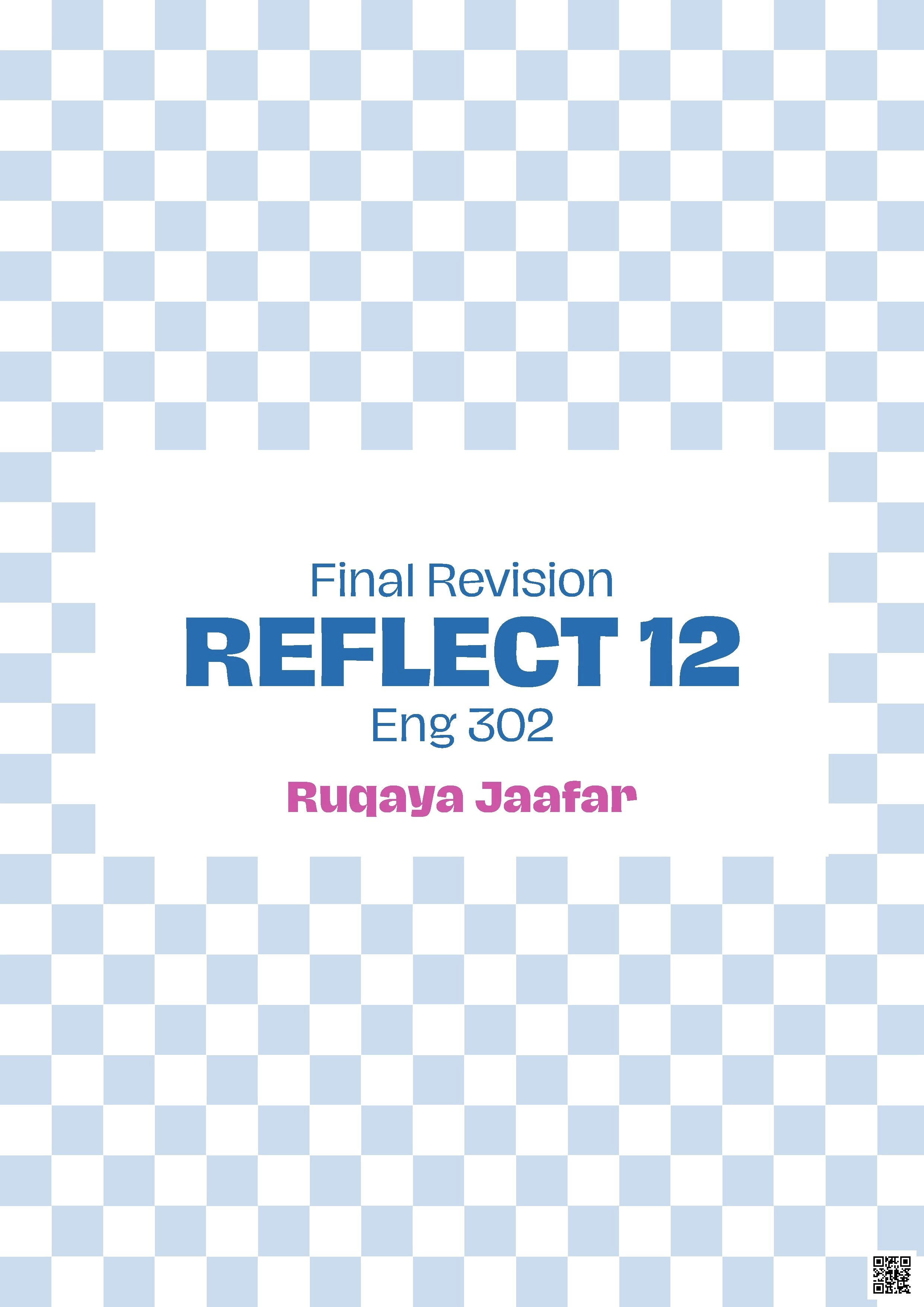 ملخص ENG302 | REFLECT 12 
REFLECT 12 – مراجعة شاملة للوحدات 5 و 6 و 7 - لغة انجليزية - الصف الصف الثالث الثانوي - الفصل الفصل الثاني