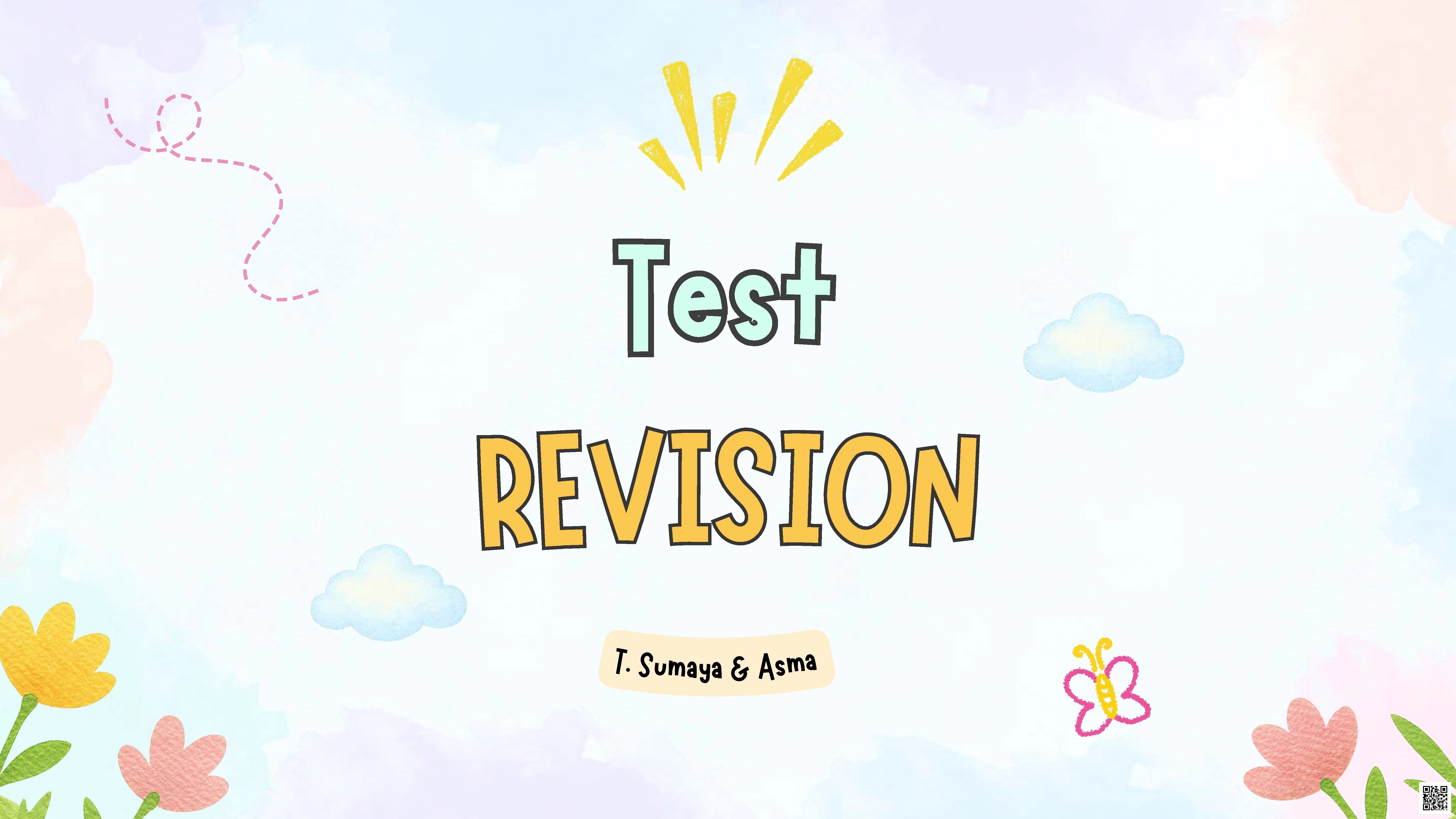 مراجعة شاملة لوحدتي 7 و8 الصفات والجسم والصحة