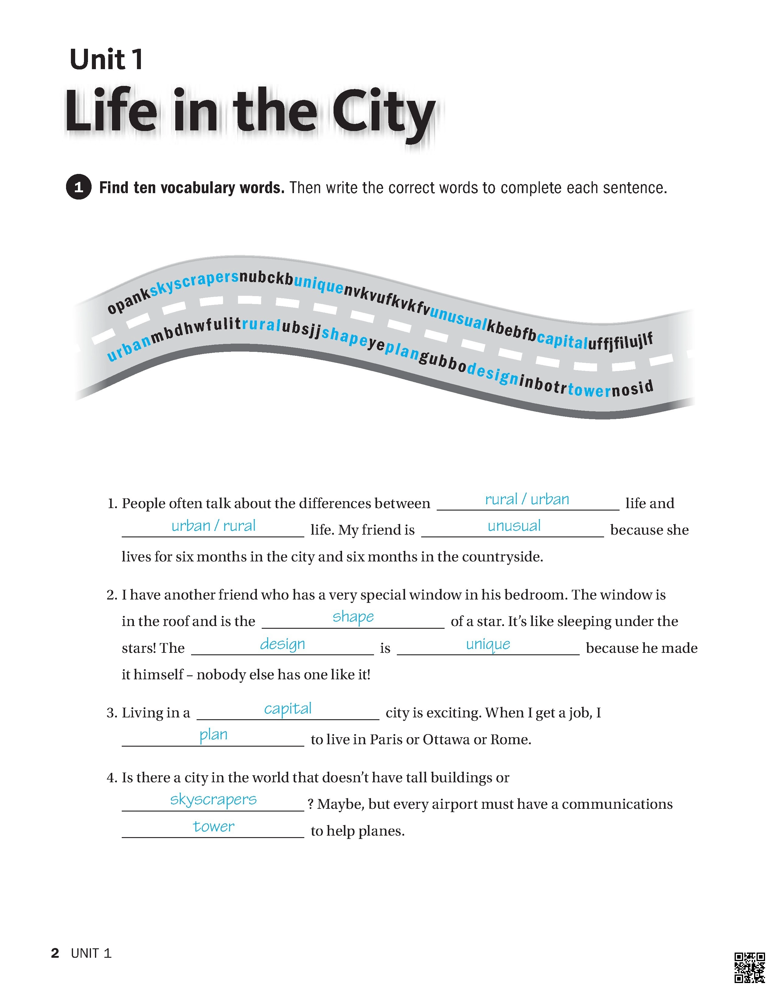 حل كتاب التمارين 2026م - لغة انجليزية - الصف الصف السابع - الفصل الفصل الثاني
