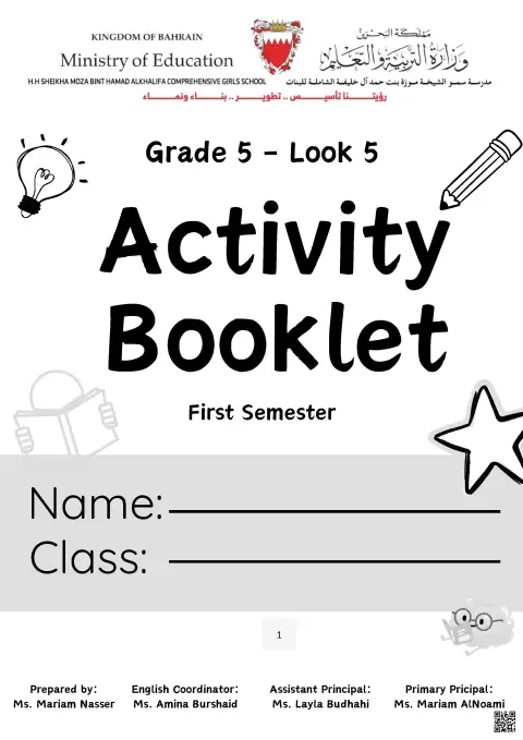 Activity Booklet Look 5