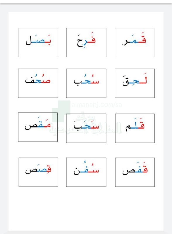 الوحدة الثانية لغتي اول ابتدائي: كل ما تحتاج معرفته