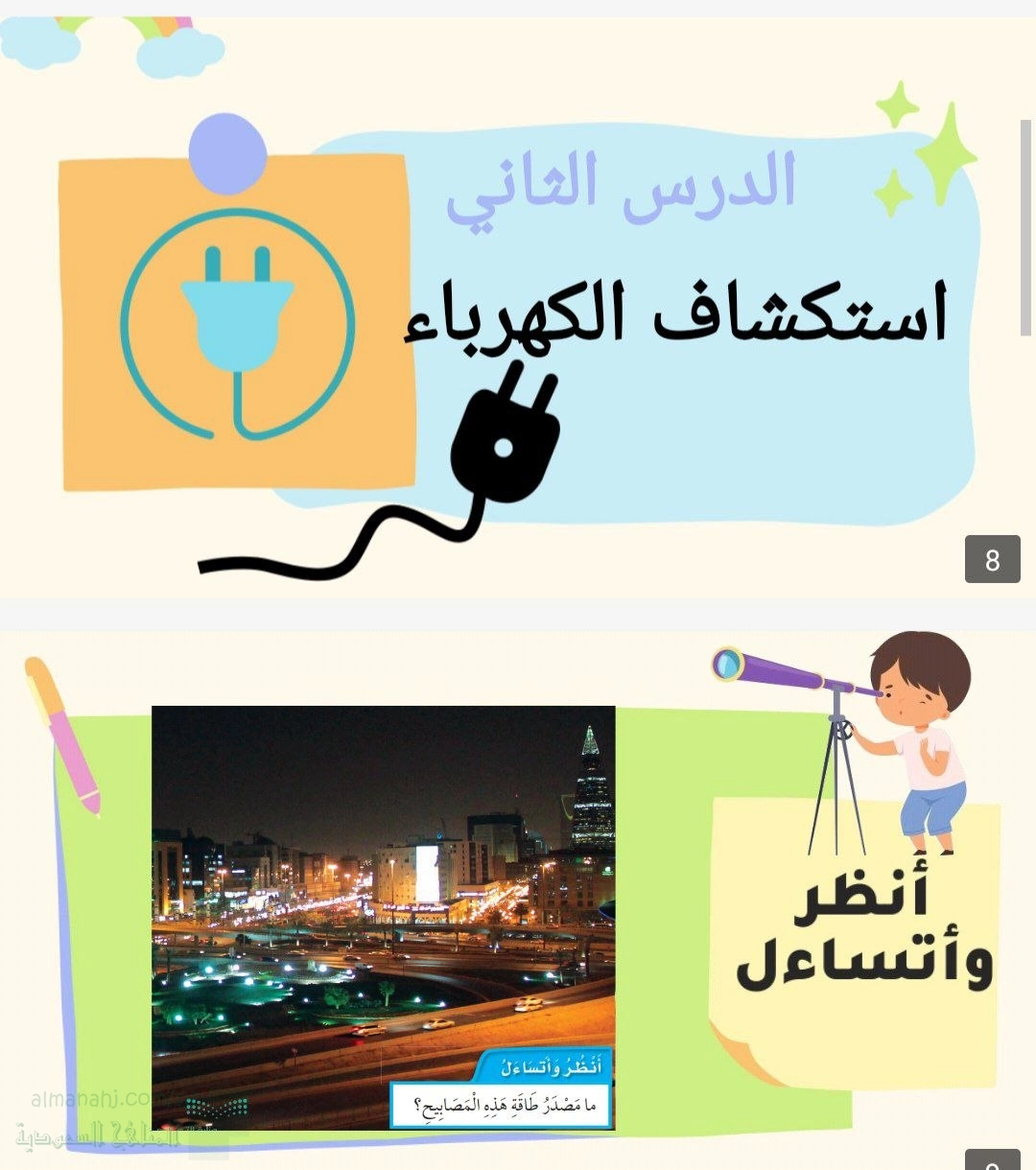الفصل الثاني عشر بوربوينت درس الكهرباء