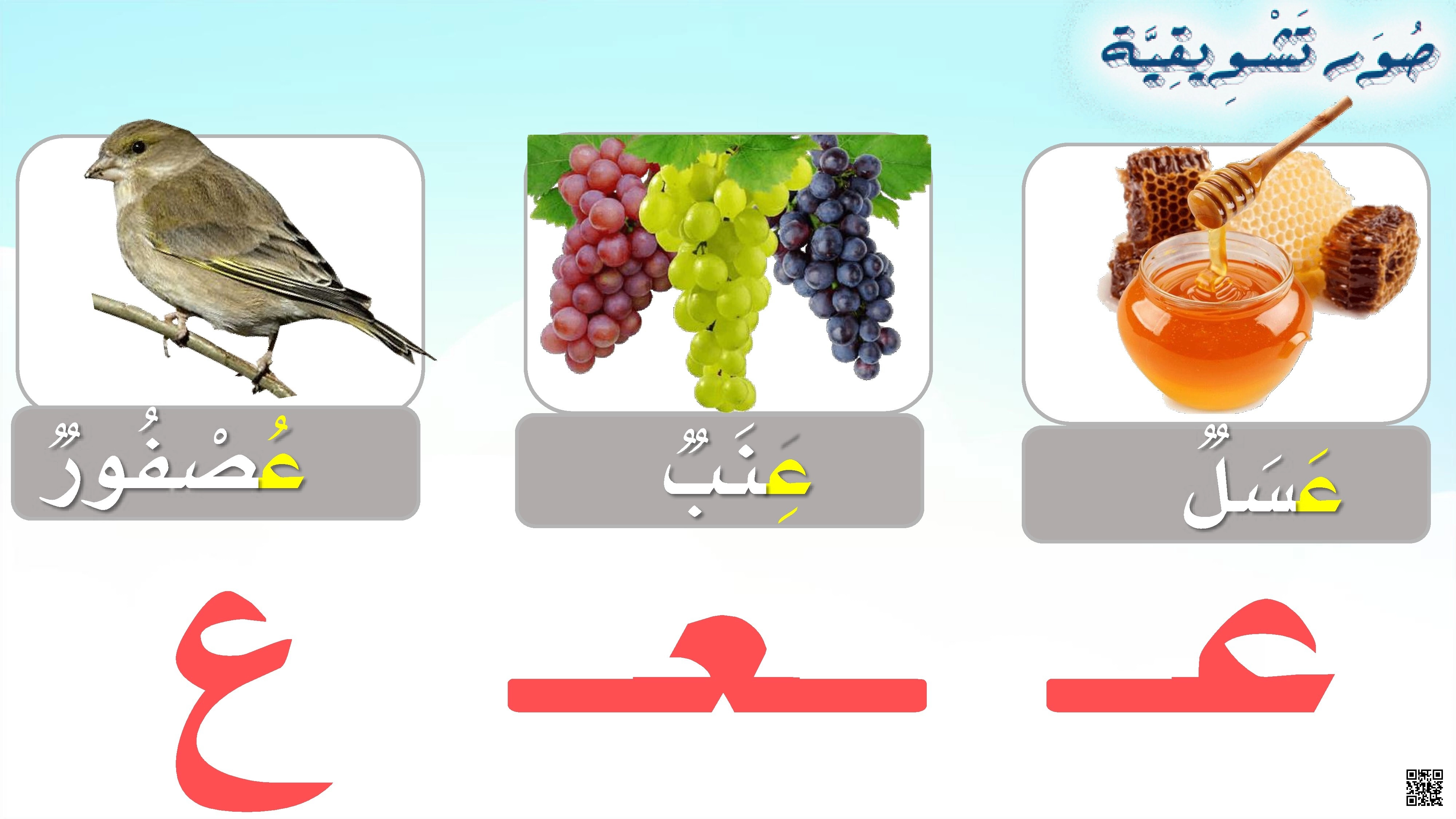 بوربوينت حرف العين - لغة عربية - الصف الصف الأول - الفصل الفصل الثاني