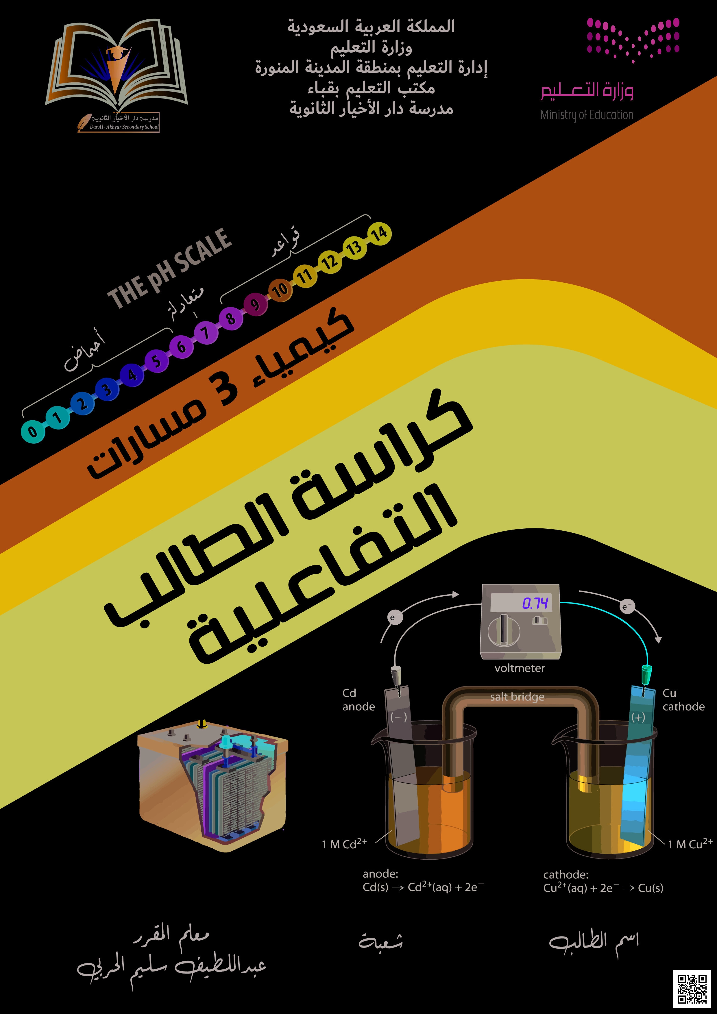 كراسة الطالب التفاعلية أوراق عمل شاملة 1447ه‍ - كيمياء - الصف الصف الثالث الثانوي - الفصل الفصل الأول
