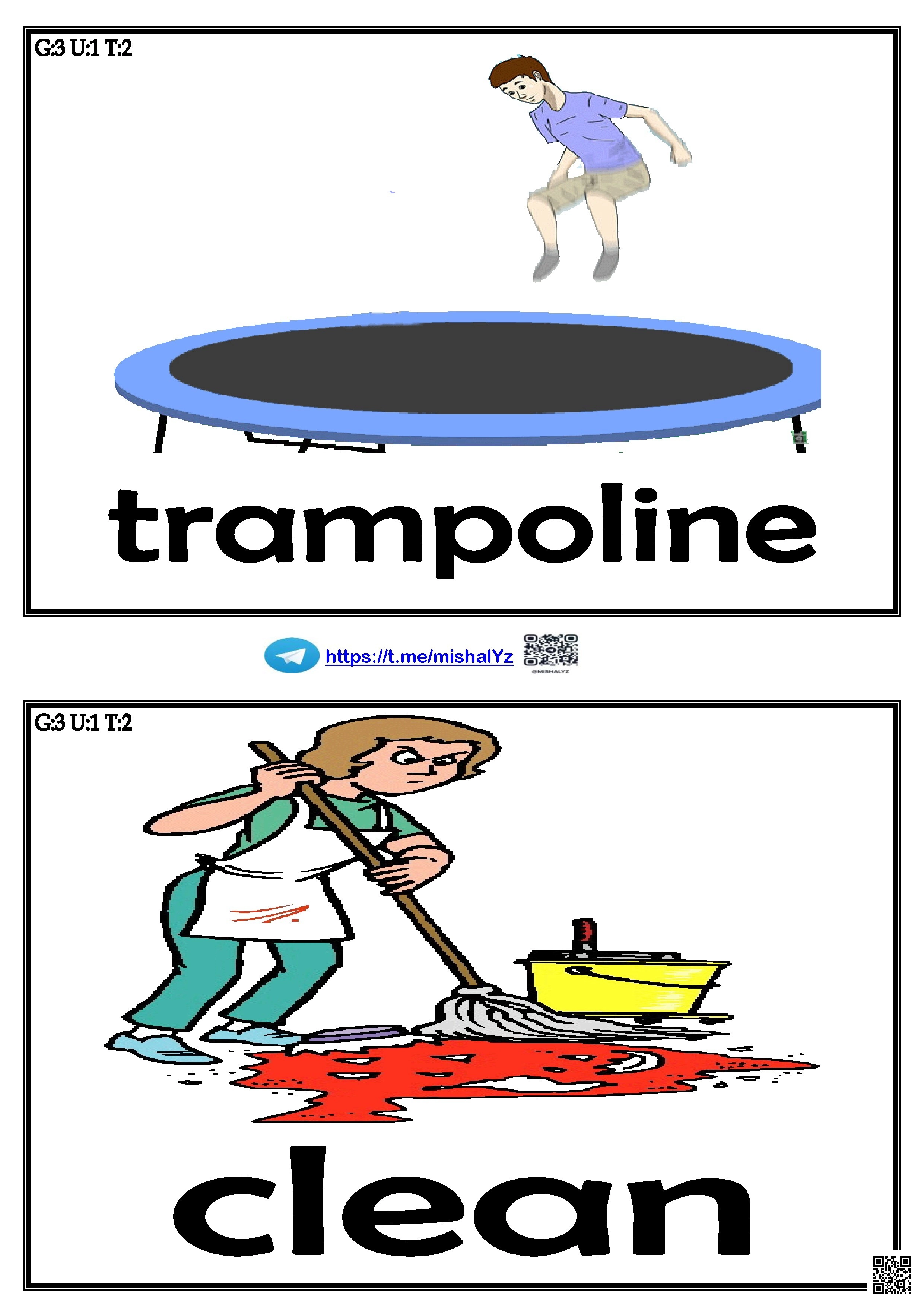 بطاقات تعليمية مرئية لوحدة عطلة نهاية الأسبوع - لغة انجليزية - الصف الصف الثالث - الفصل الفصل الثاني