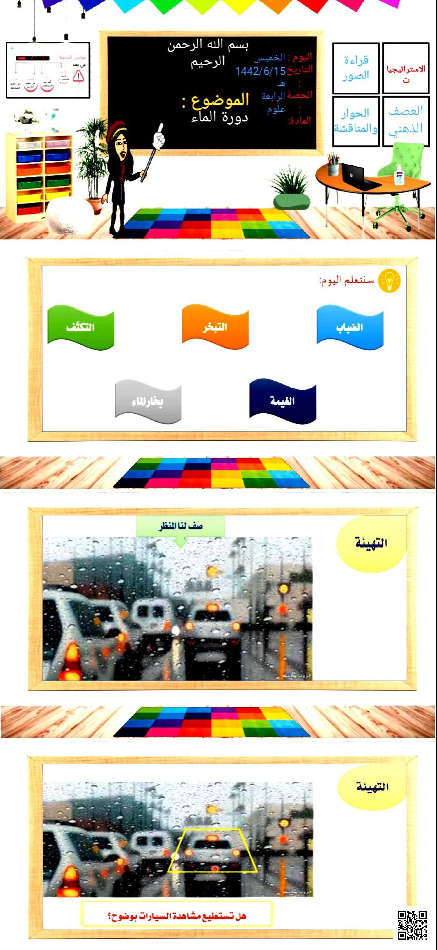 دورة الماء 1 التكيف التكثف شرح مبسط لتحولات المادة في الطبيعة - علوم - الصف الصف الثالث - الفصل الفصل الثاني