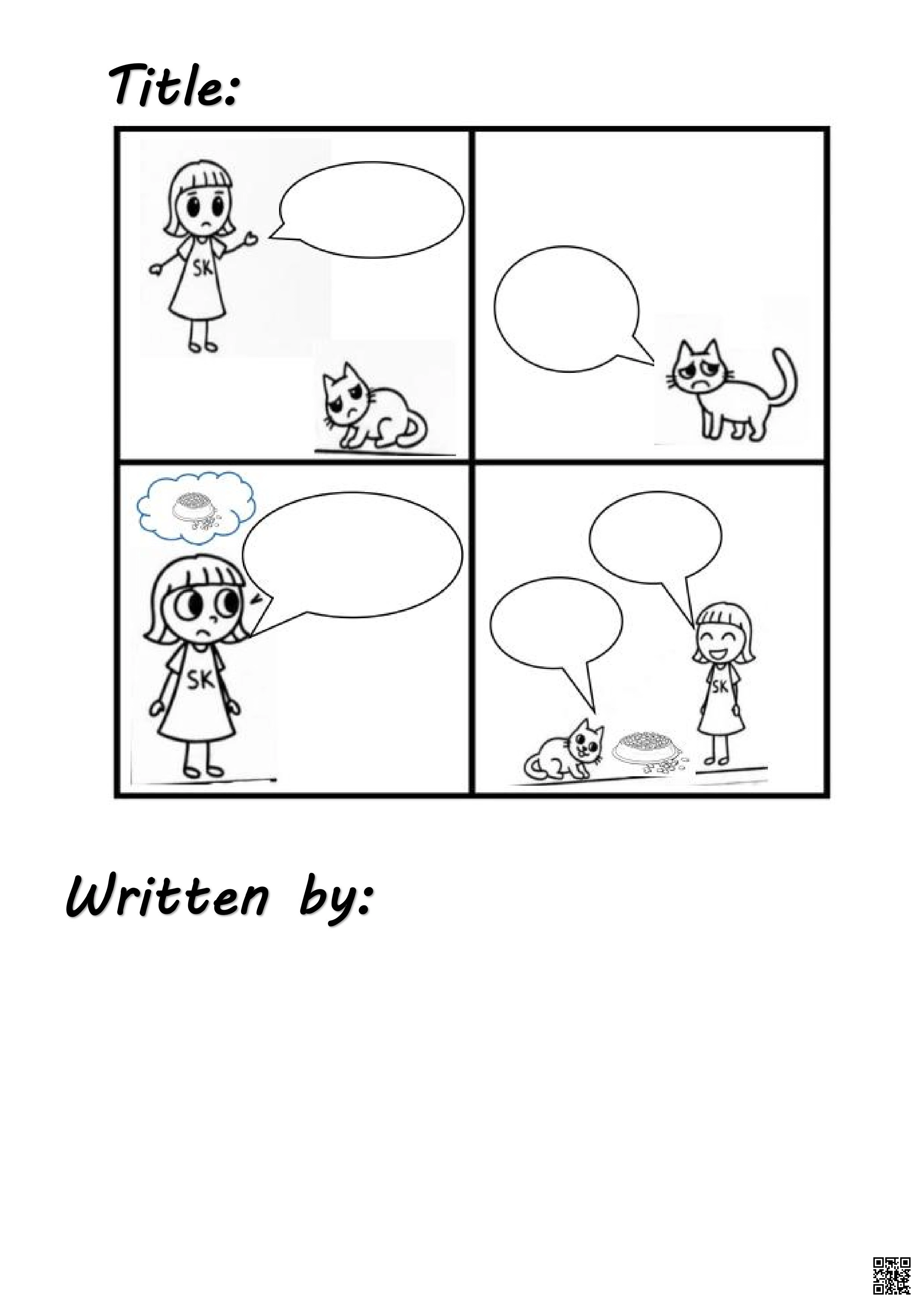 ورقة عمل لقثة قصيرة يمكن تنفيذها كمجموعة - لغة انجليزية - الصف الصف الخامس - الفصل الفصل الثاني