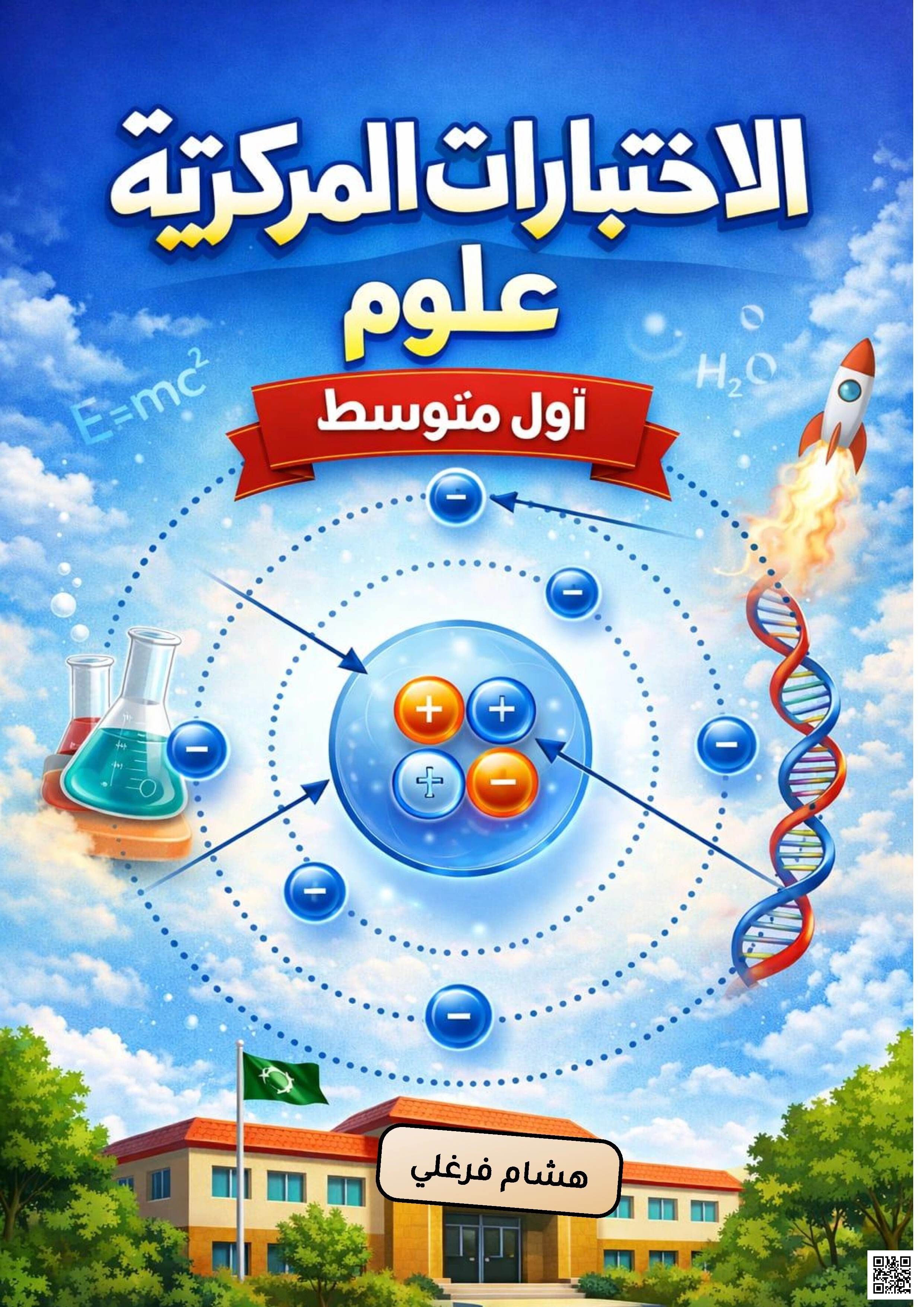 اختبارات مركزية شاملة وتلخيص للمفاهيم والتطبيقات الأساسية - علوم - الصف الصف الأول المتوسط - الفصل الفصل الأول
