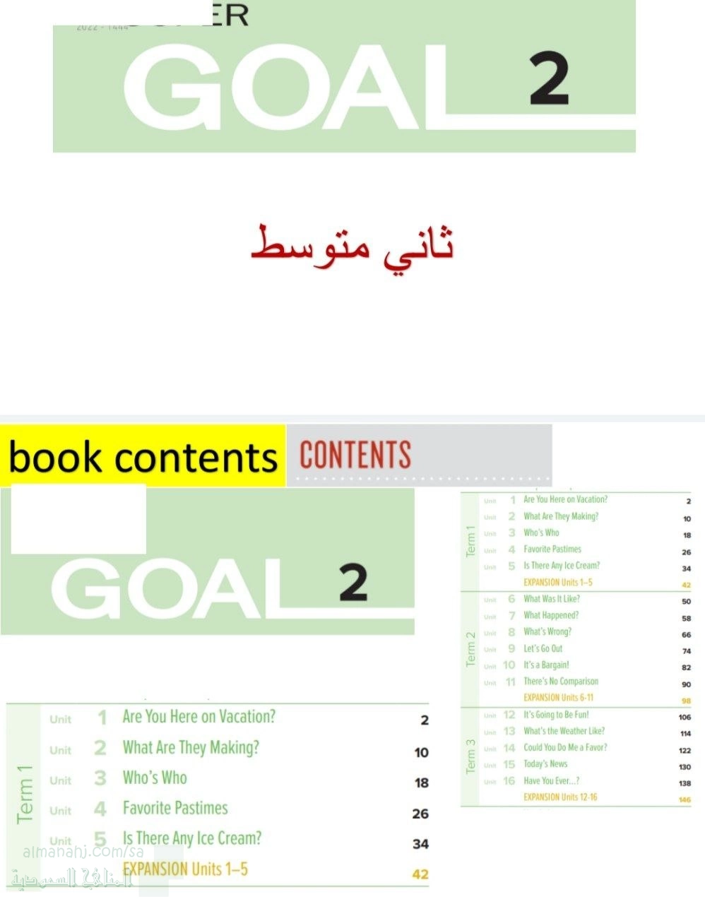 الدرس السابع الوحدة الثانية فهم المقروء Form Meaning Function
