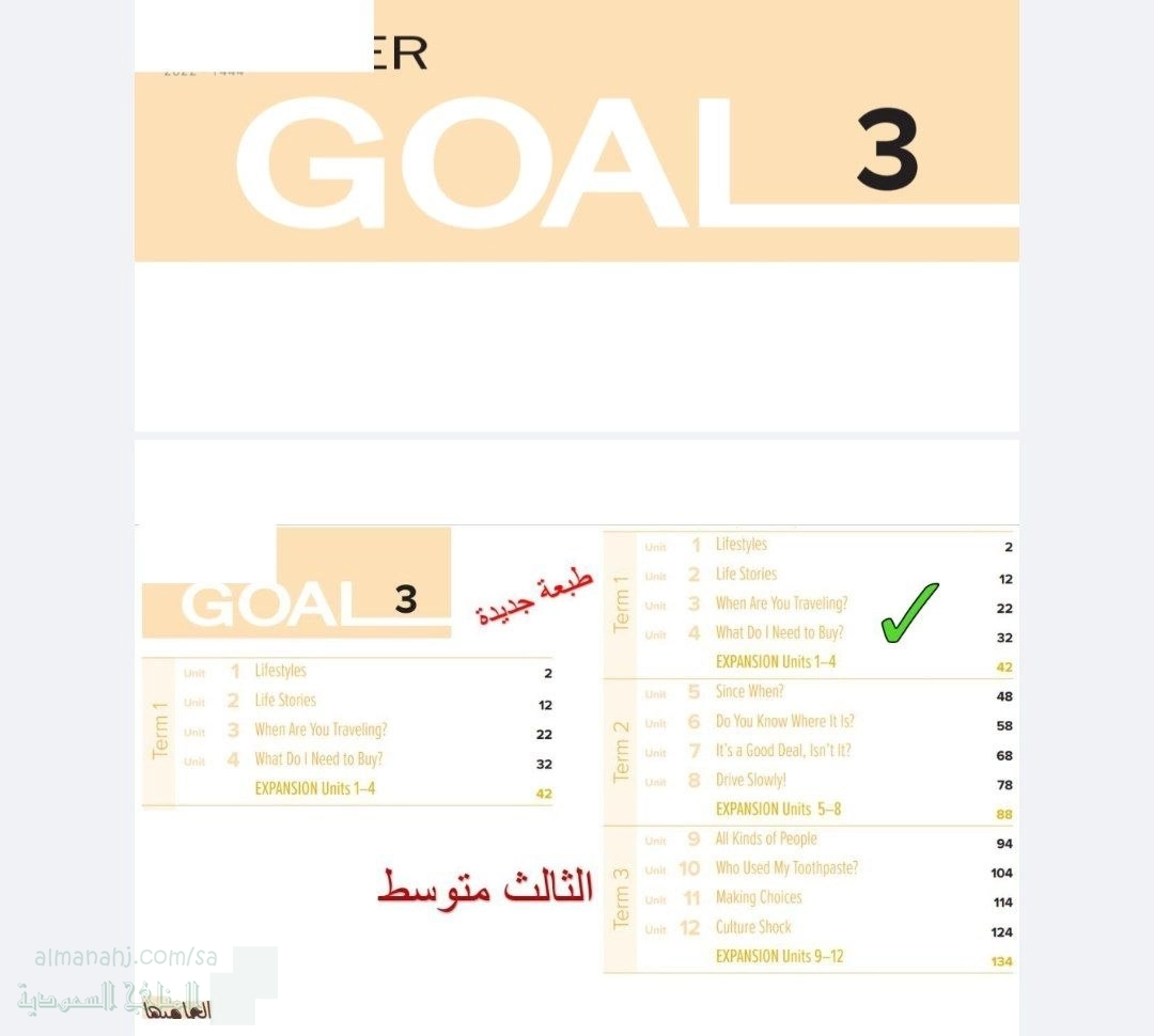 الدرس السادس الوحدة الثانية فهم المقروء Writing
