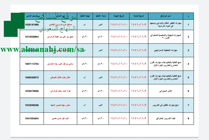 برنامج